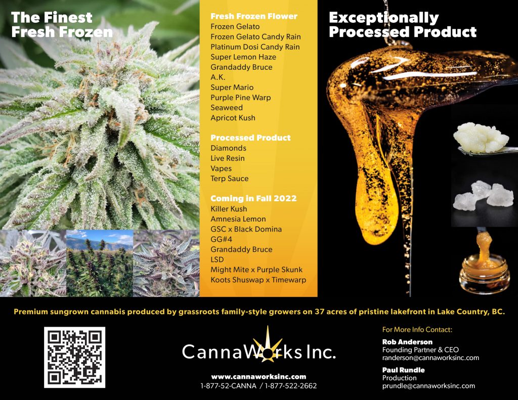 Our Strains - CannaWorks Inc